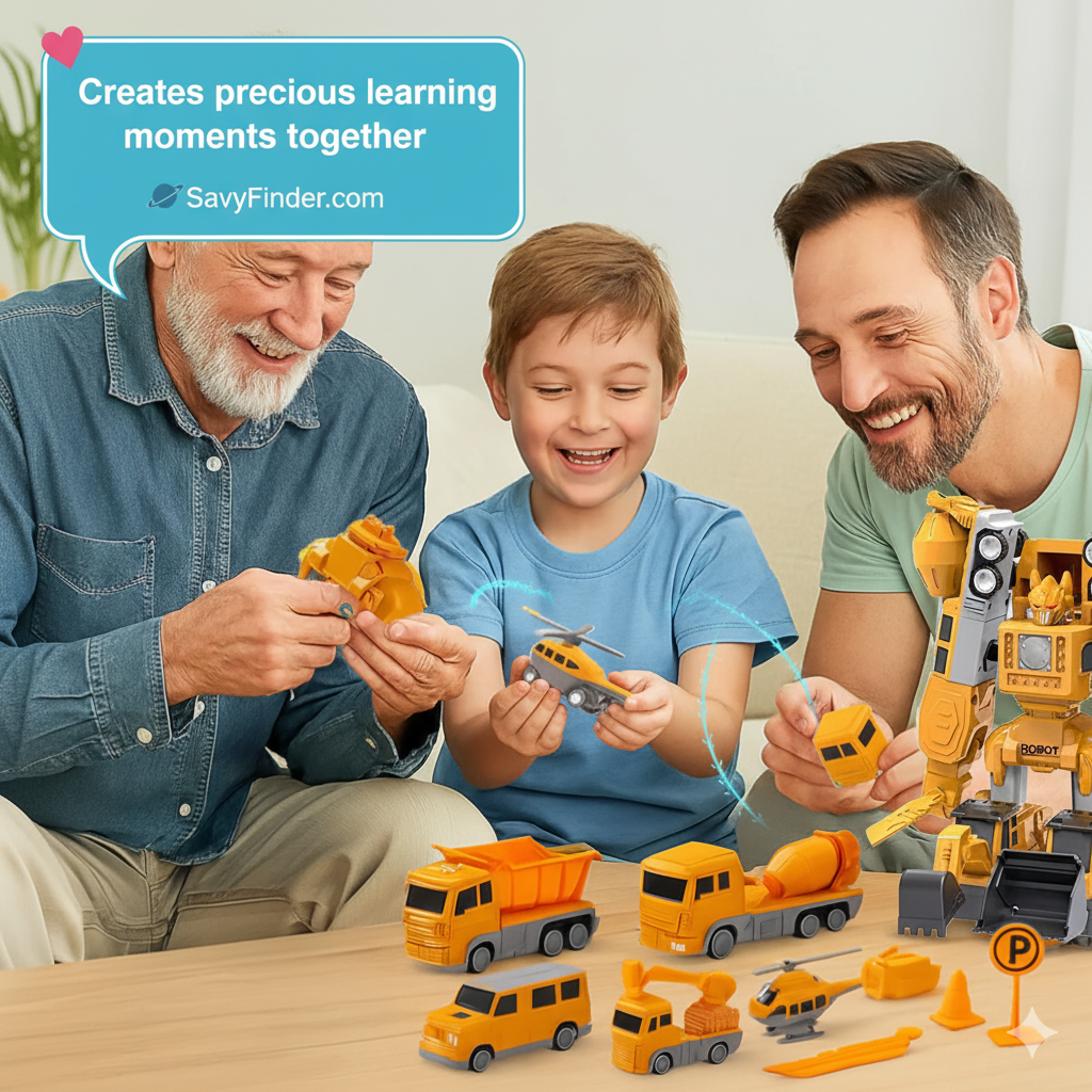 Savy Magnetic Robo Car Adventure with Storage Box – Savy Finder