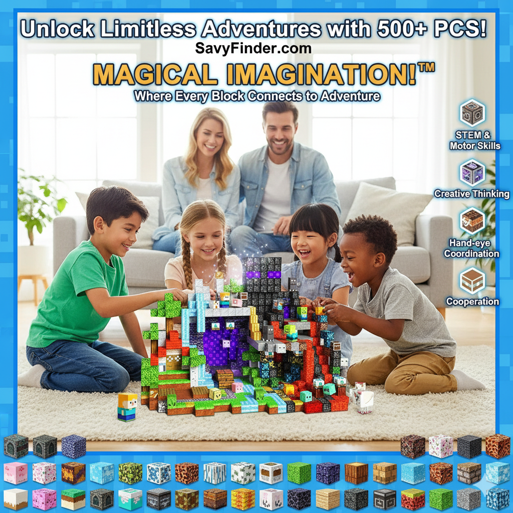 Magnetic Building Blocks Adventure