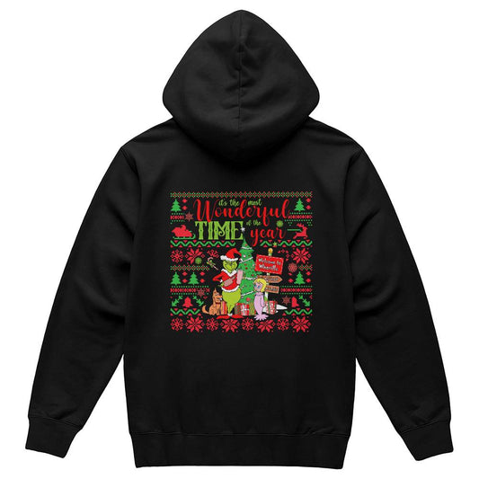 HOLIDAY PHOTO PULLOVER HOODIE BACK PRINT