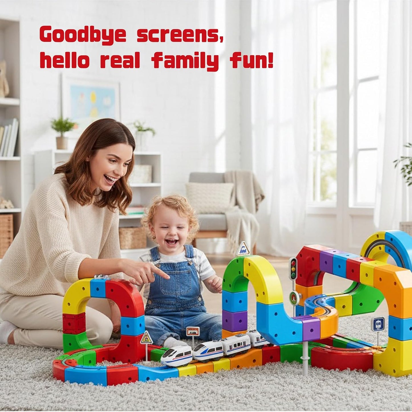 Magic Track Train Set