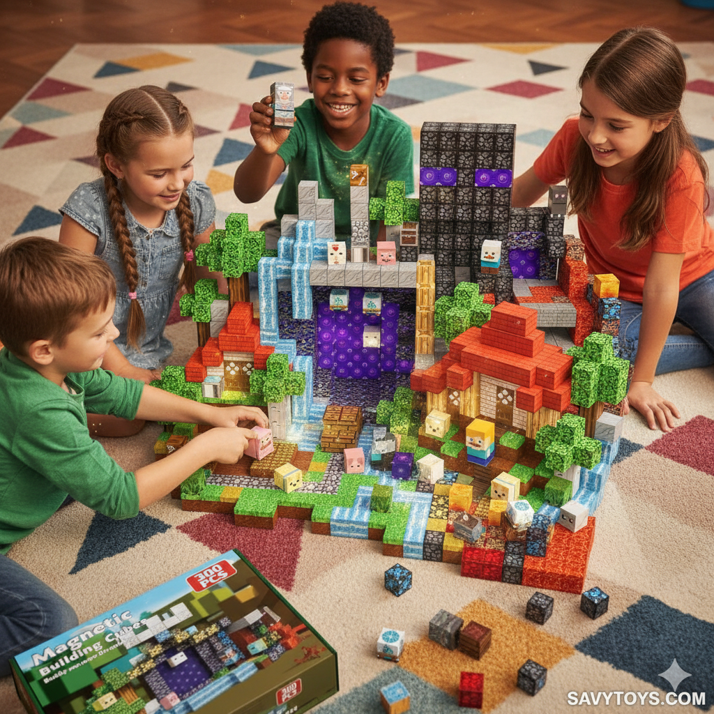 SavyToys™ | Magnetic Building Blocks Adventure Set