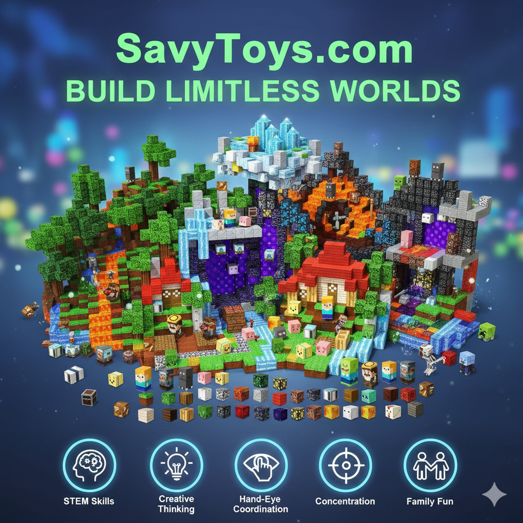 SavyToys™ | Magnetic Building Blocks Adventure Set