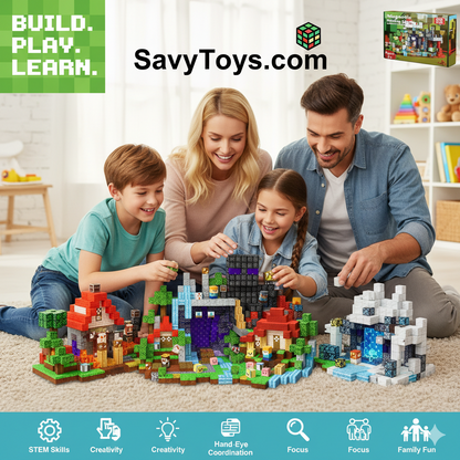 SavyToys™ | Magnetic Building Blocks Adventure Set