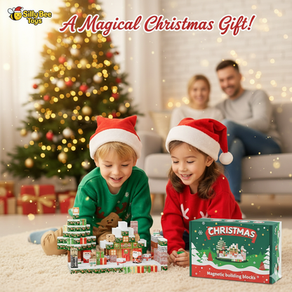 Holiday Edition - Magnetic Building Block Fun!