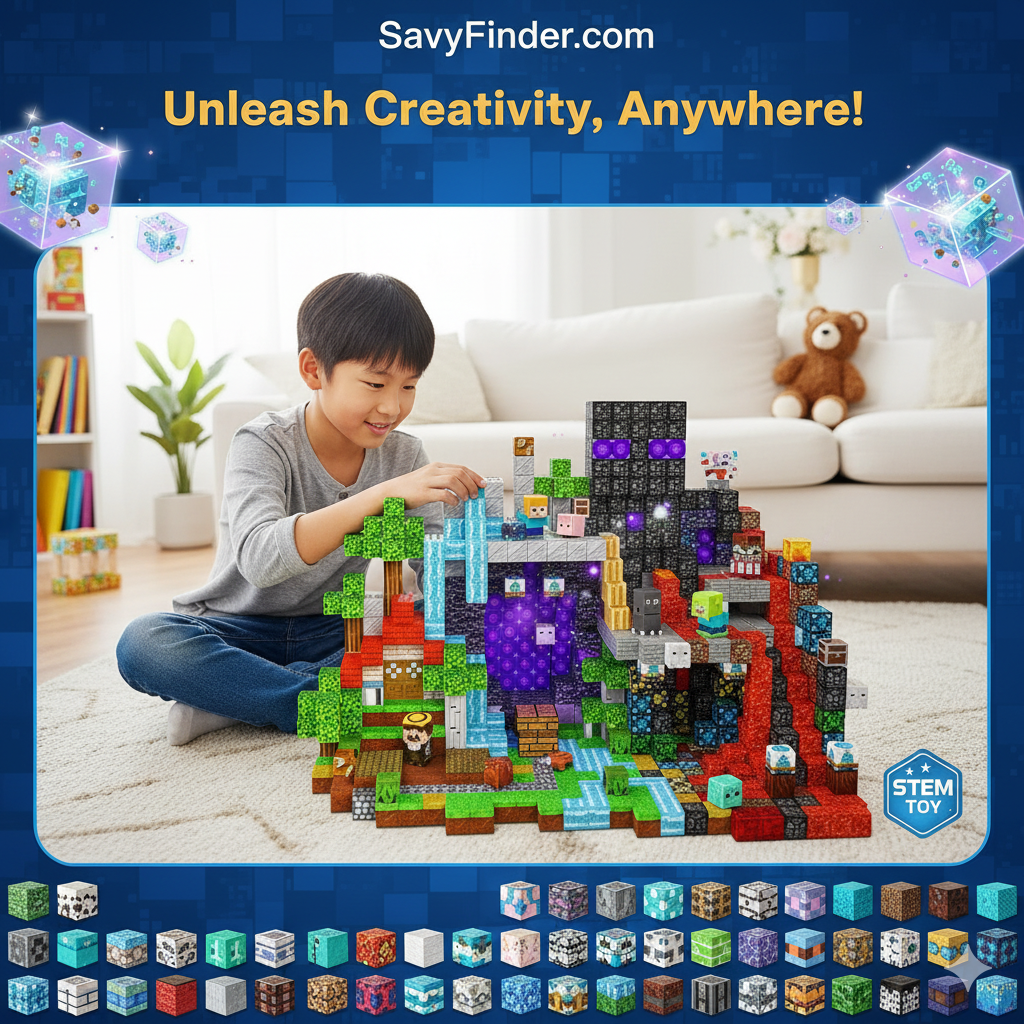 Magnetic Building Blocks Adventure