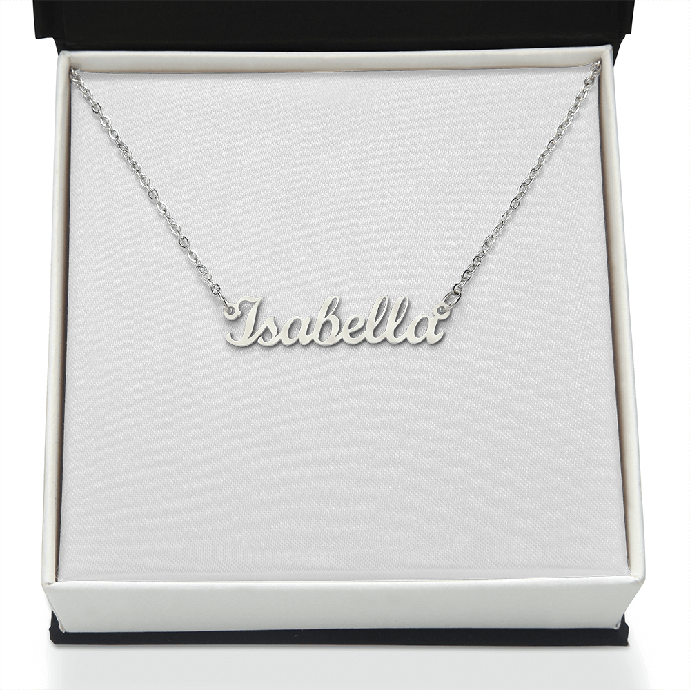 Forever Yours Name Necklace