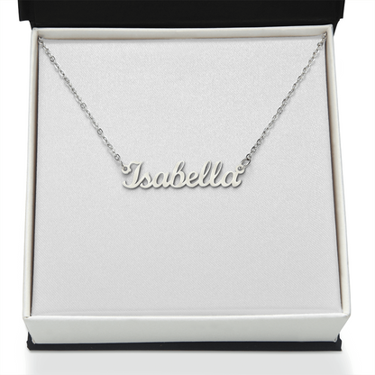 Forever Yours Name Necklace