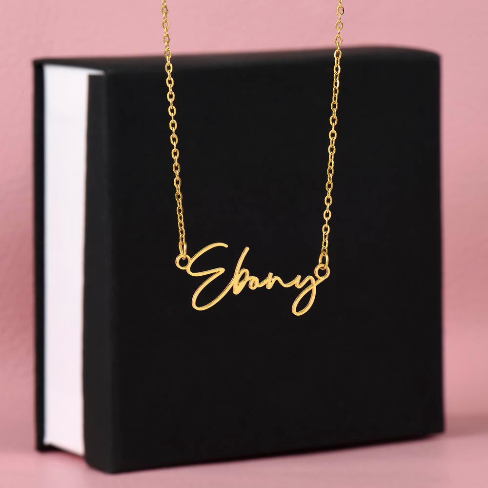 Dainty Name Necklace