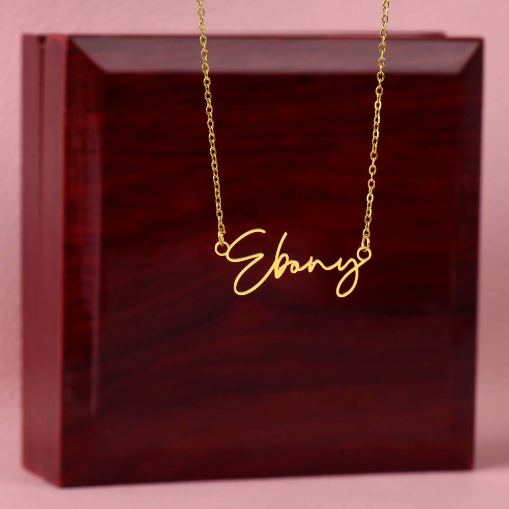 Dainty Name Necklace
