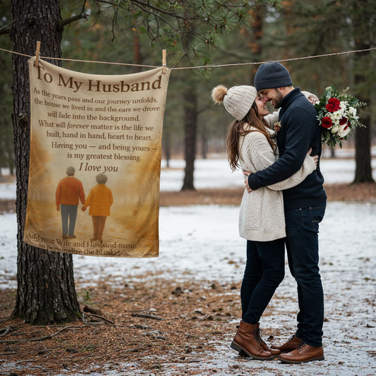 Keepsake Blanket For My Husband