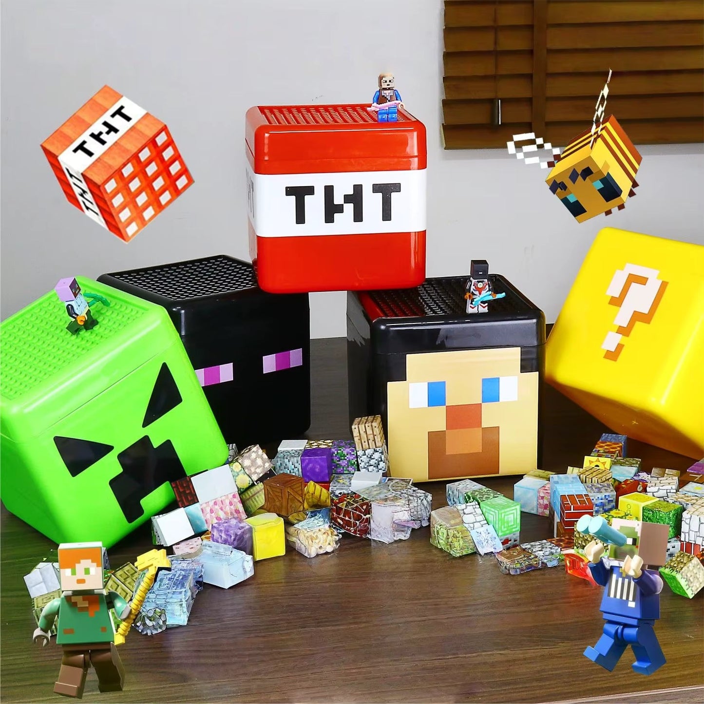 Magnetic Blocks Storage Box