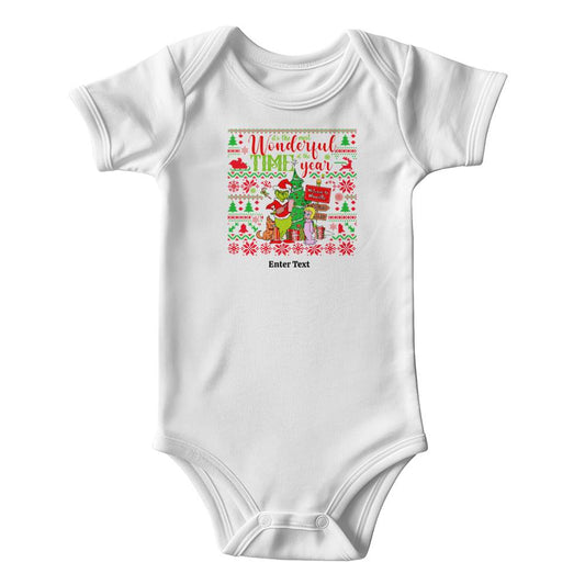 THE GRINCH CUSTOM NAME ONESIES