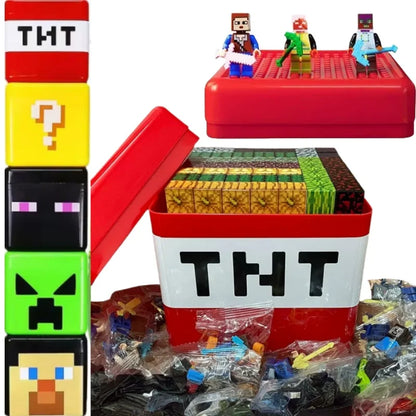 SavyToys™ | Magnetic Building Blocks Adventure Set 300 pcs w/ Storage Box