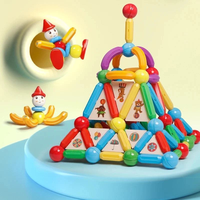 SavyToys™ | Savy Magnet Building Stick & Ball Set