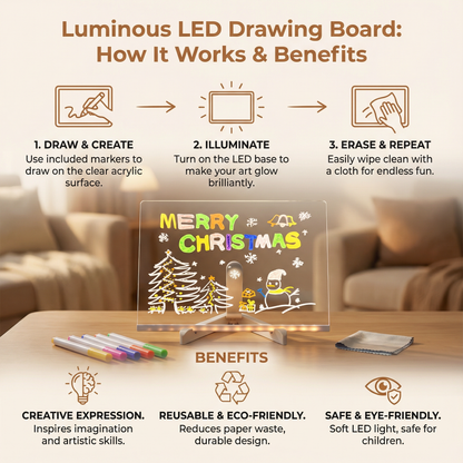 SavyToys Glow Sketch Pad