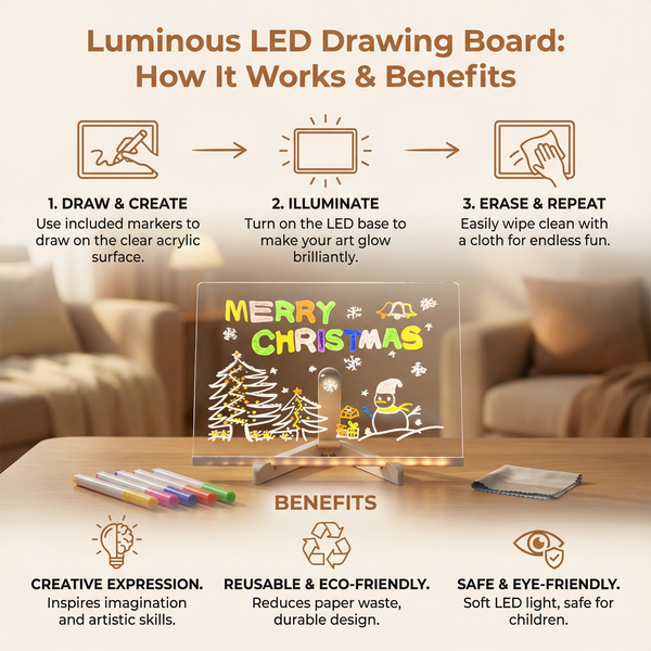 SavyToys Glow Sketch Pad