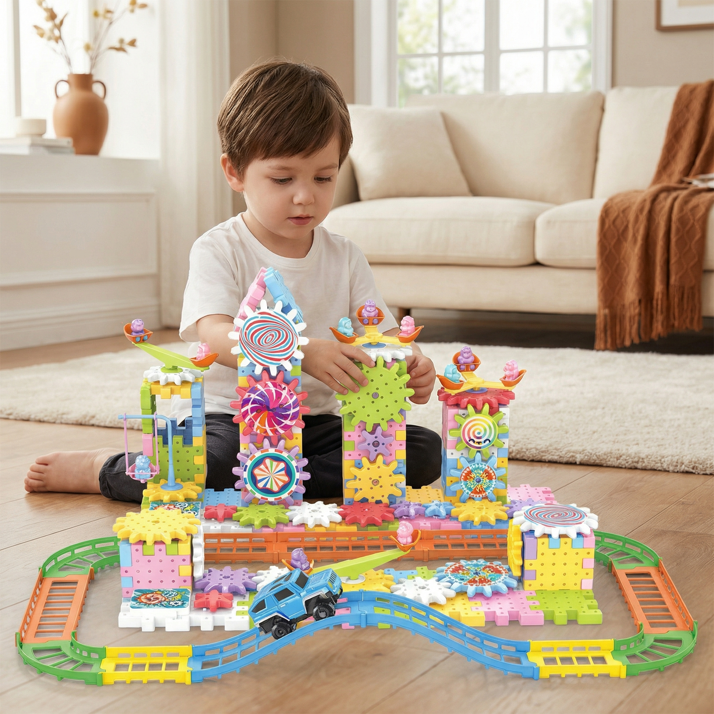 SavyToys Creative Gear Builder Playset