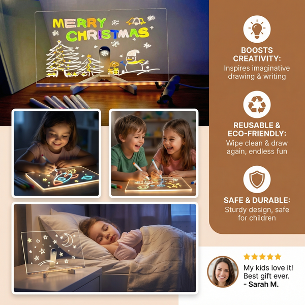SavyToys Glow Sketch Pad