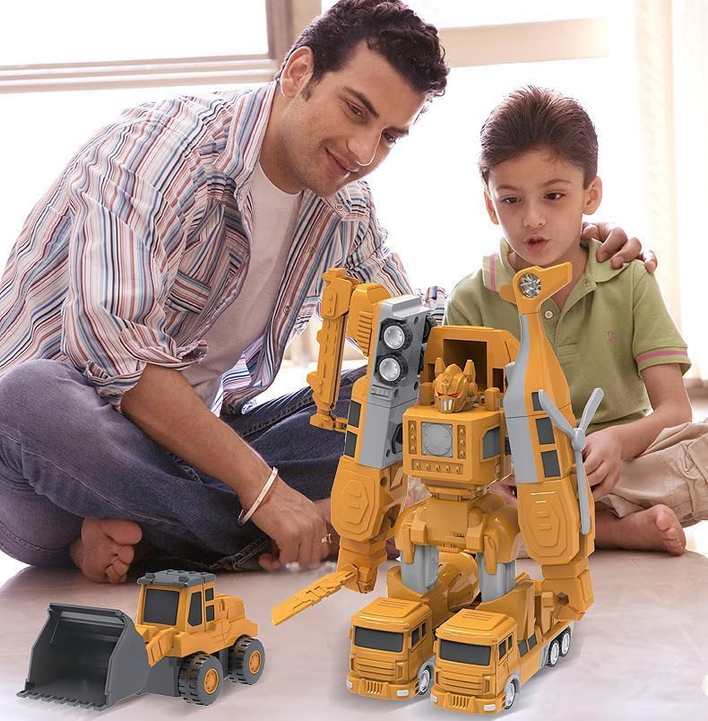 Magnetic RoboCar Adventure with Storage Box