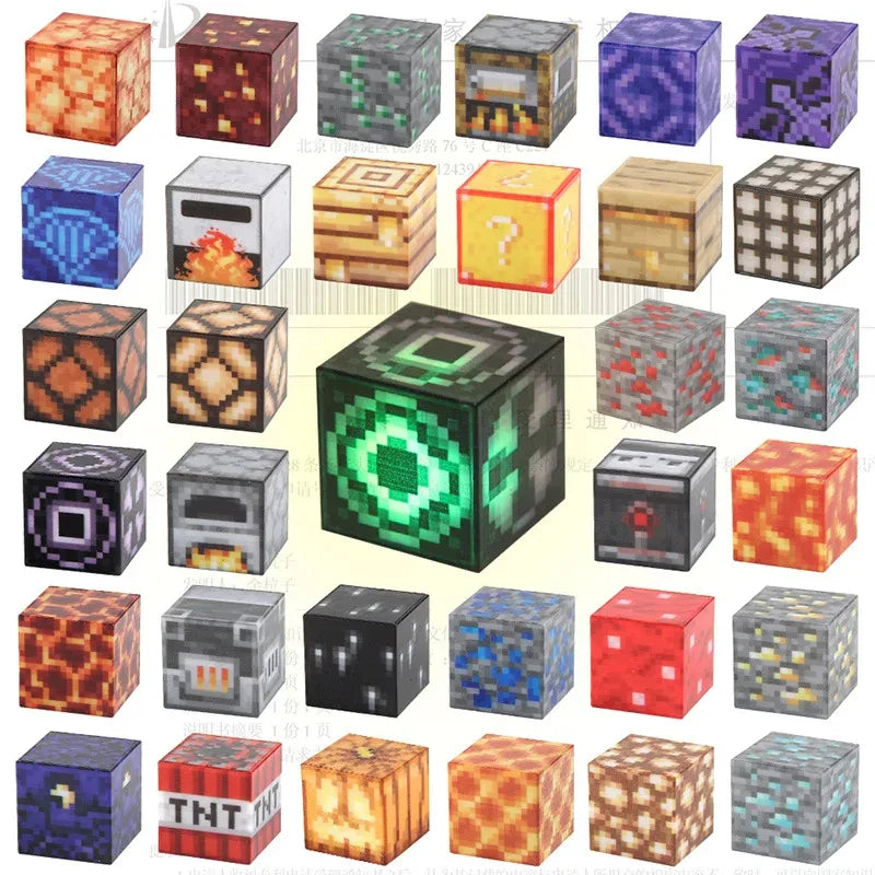 SavyToys™ | Magnetic Light-Up Cubes