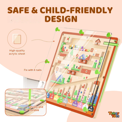 Savy Magnet Maze Toddler Explorer