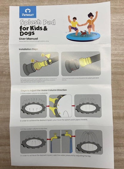 Fun Splash Pad for Dogs