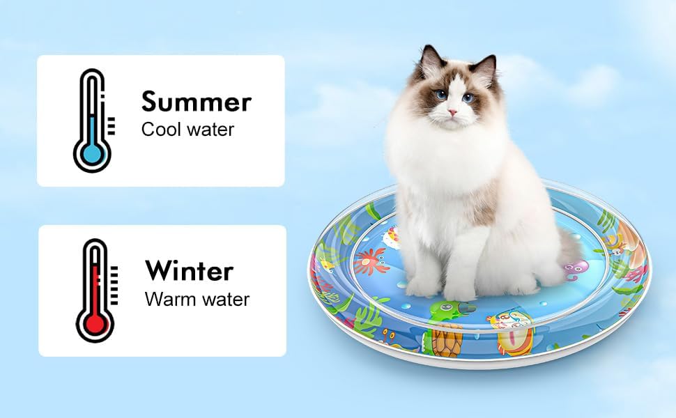 Ocean Adventure Pet Play Mat Dogs and Cats