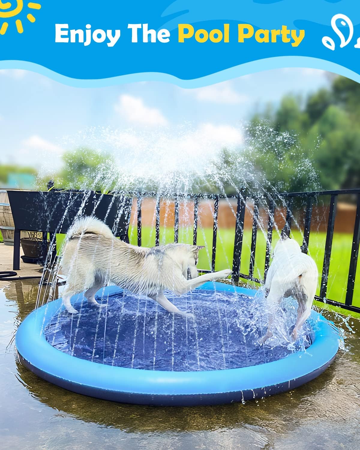 Fun Splash Pad for Dogs