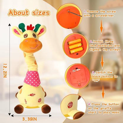 Dancing Giraffe Singing Toy