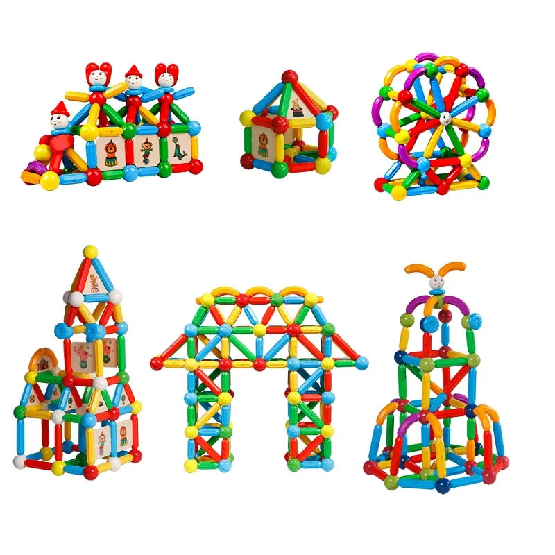 SavyToys™ | Savy Magnet Building Stick & Ball Set