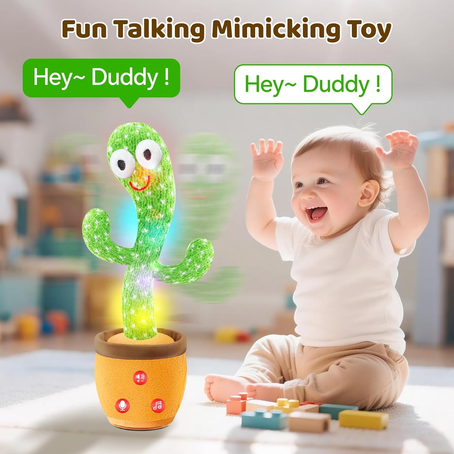 Lively Dancing Cactus Toy