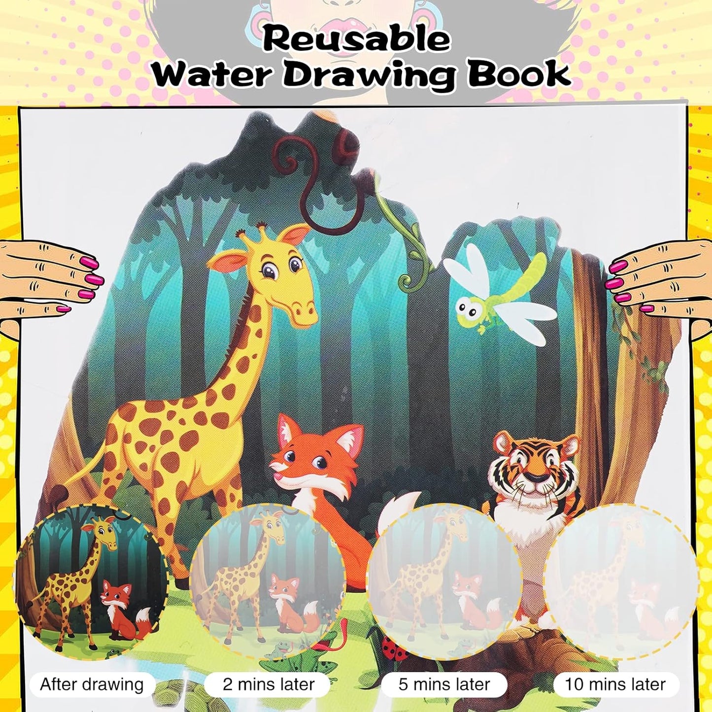 Colorful Travel Water Books