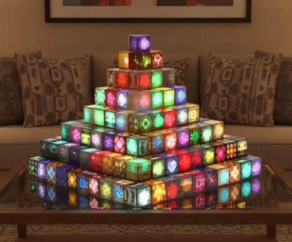 SavyToys™ | Magnetic Light-Up Cubes