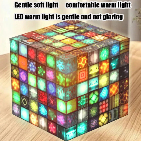 GlowBlock Magnetic Light Cubes Play Set