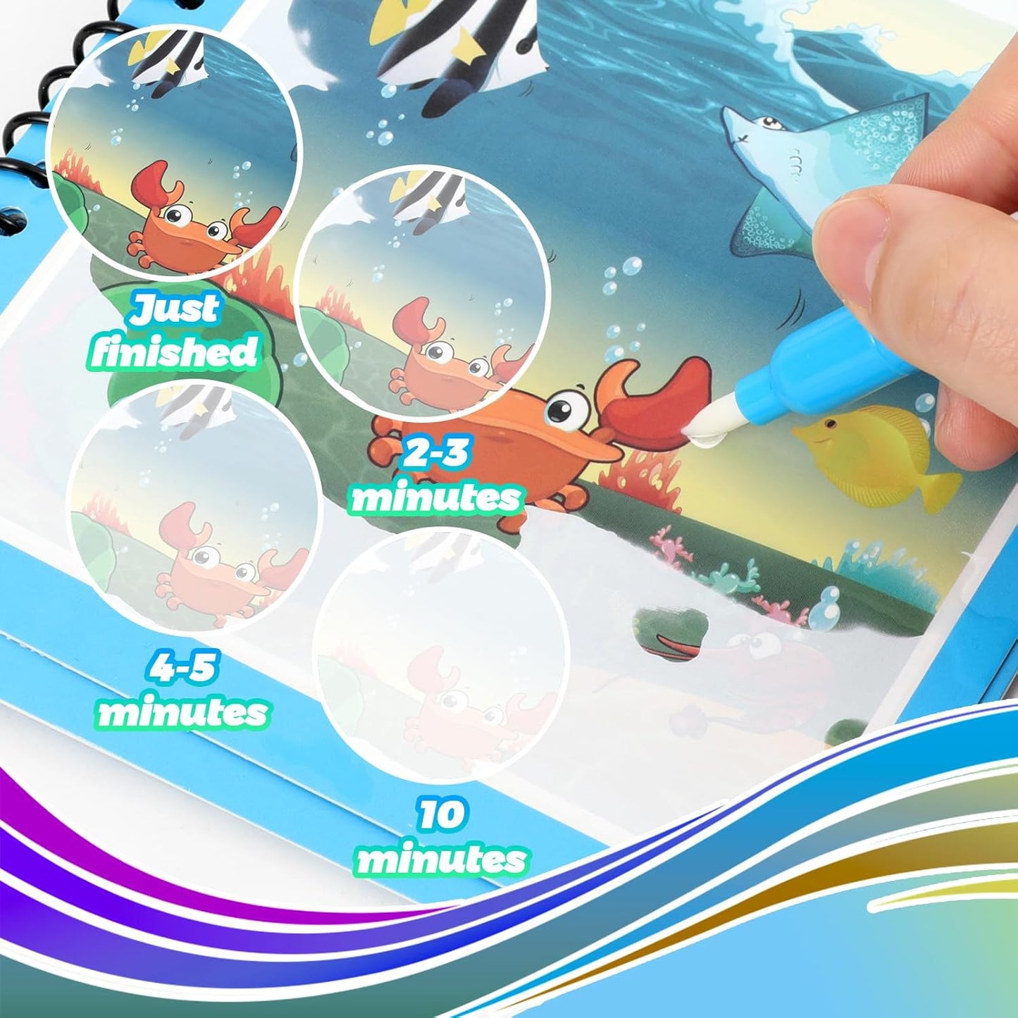 Magic Water Doodle Books for Kids