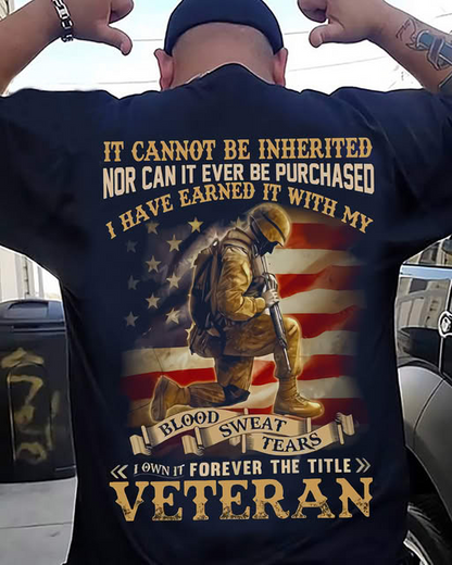 It Cannot Be Inherited Nor Can It Be Purchased Crewneck T-shirt